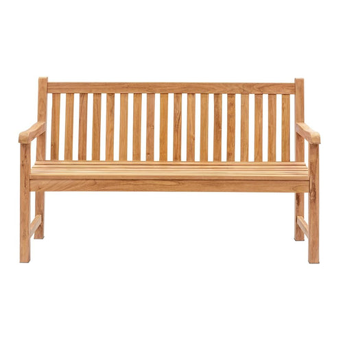 Hagebenk Ontario teak 180 cm bakside