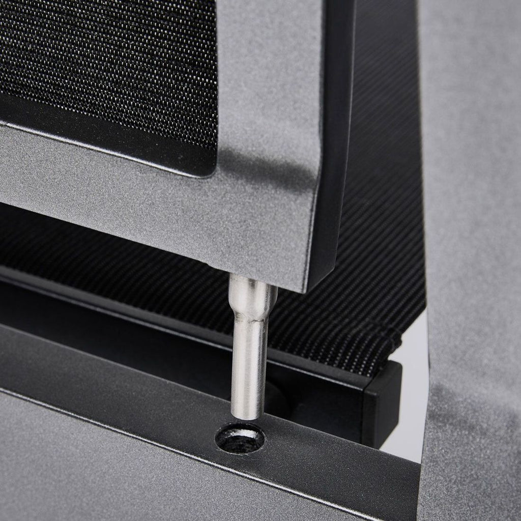 Hagebenk Rasmus Modular aluminium/textilen 222 cm farge anthrazit/charcoal