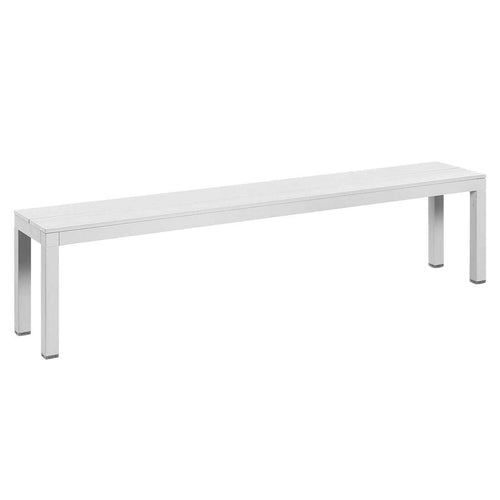 Hagebenk Rio 3-seter aluminium 195 cm - Nardi forfra