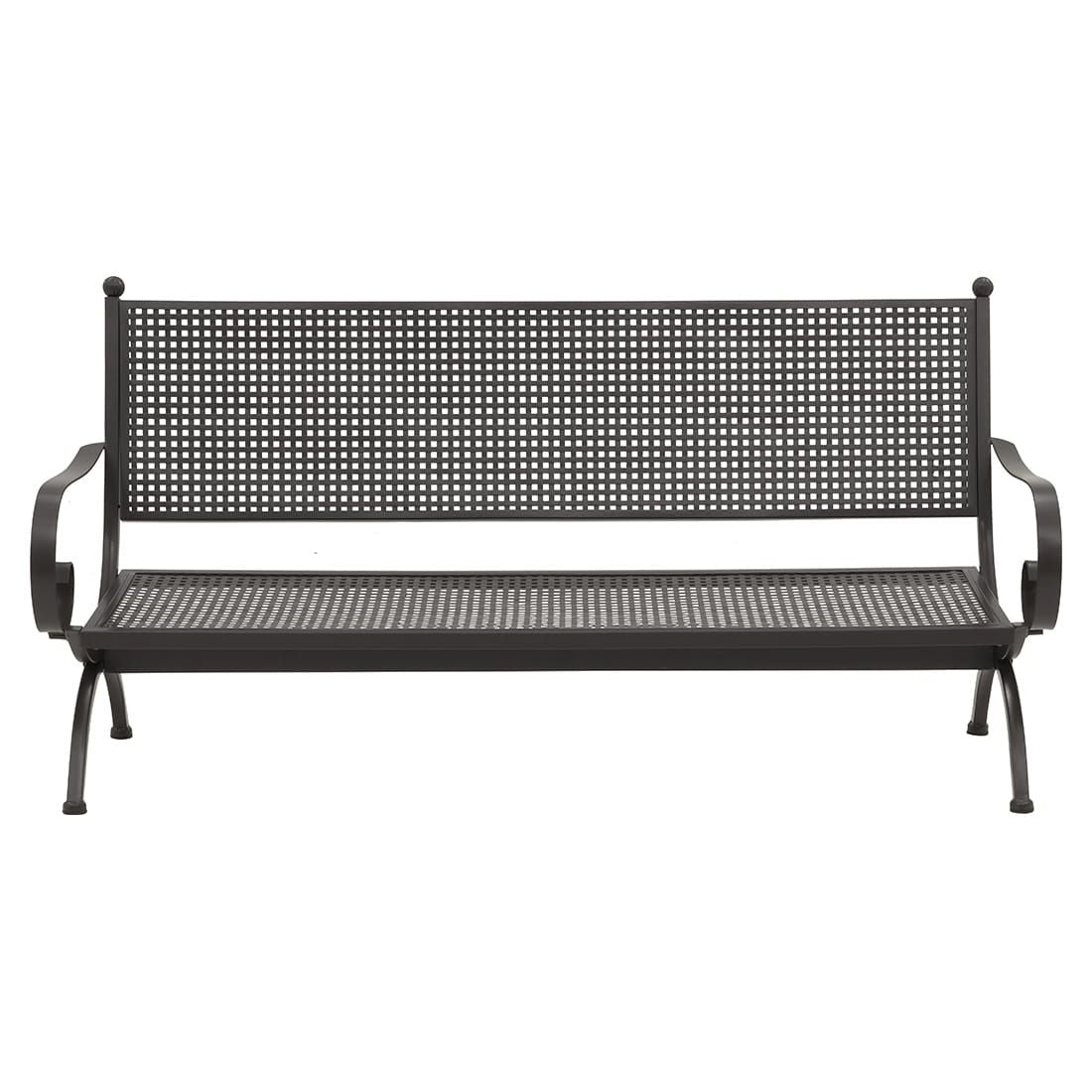 Hagebenk Romeo 170 cm smijern antikk brun bakside