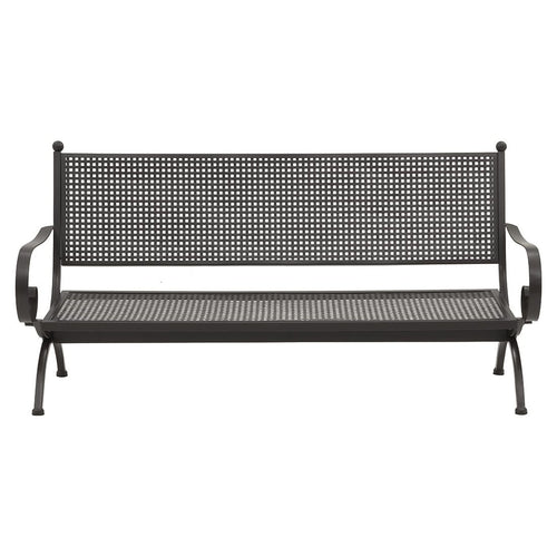 Hagebenk Romeo 170 cm smijern antikk brun bakside