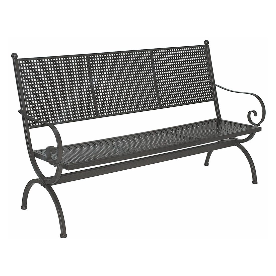 Hagebenk Romeo smijern 171 cm brun front