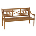 Hagebenk Westport akasie 150 cm - Siena Garden forfra