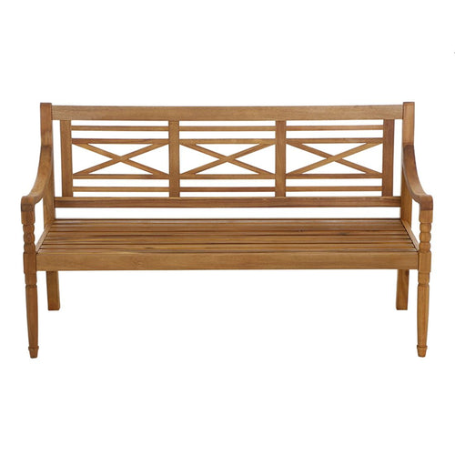 Hagebenk Westport akasie 150 cm - Siena Garden bakside