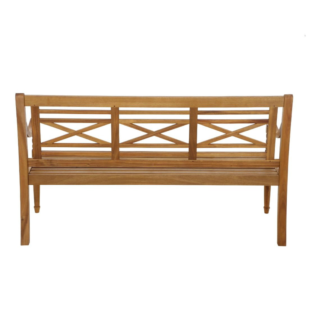 Montert Hagebenk Westport akasie 150 cm - Siena Garden i hage