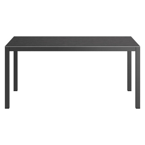 Hagebord 160x90 cm aluminium/Dekton antrasitt bakside