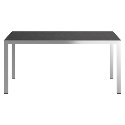 Hagebord 160x90 cm rustfritt stål/Dekton - OUTLIV bakside