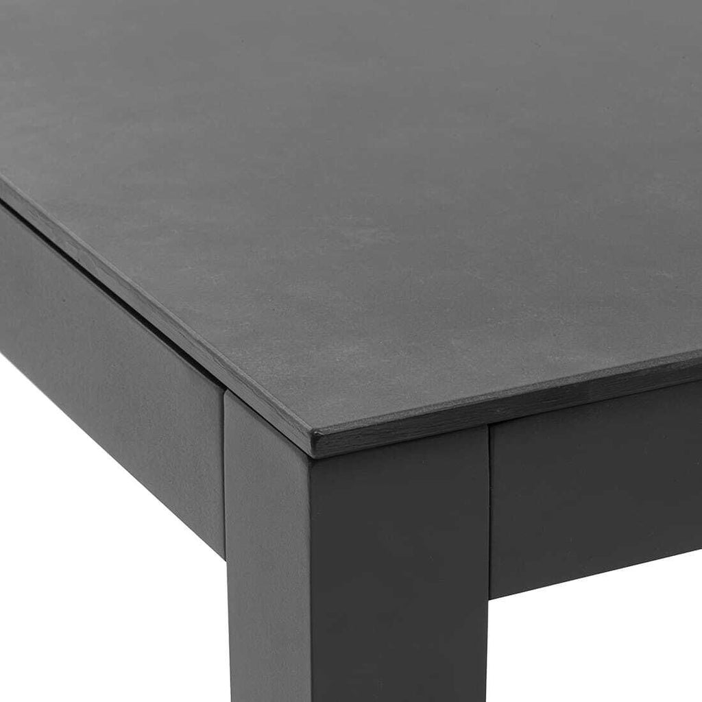 Montert Hagebord 220x100 cm aluminium/glasskeramikk - OUTLIV på terrasse