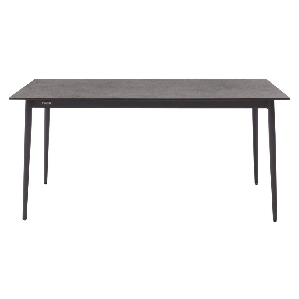 Hagebord 7003 220x95cm aluminium HPL montert i hage