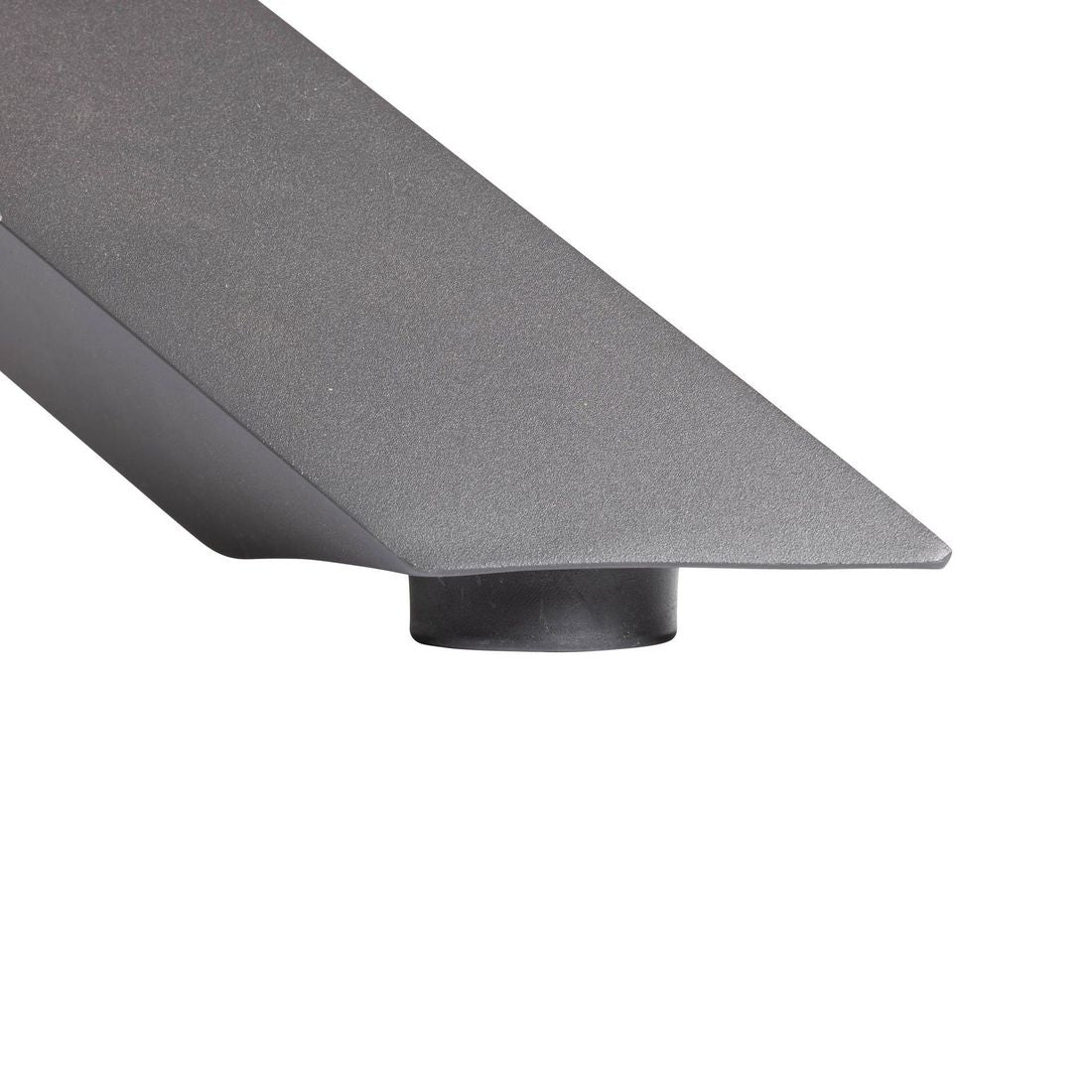 Hagebord 7011 rundt aluminium/teak Ø140 cm detalj av bordben