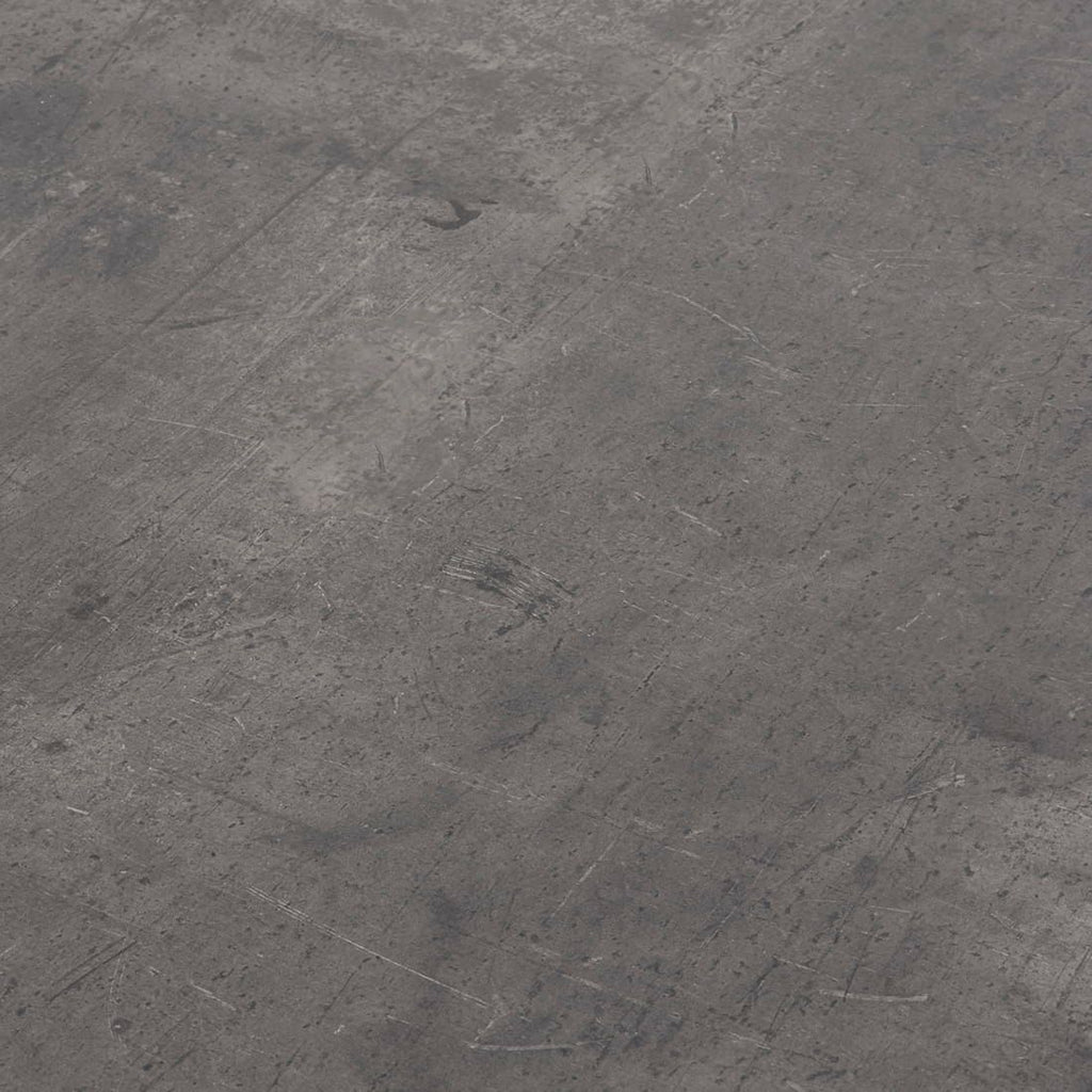 Hagebord 90x90 cm rustfritt stål/HPL montert på terrasse