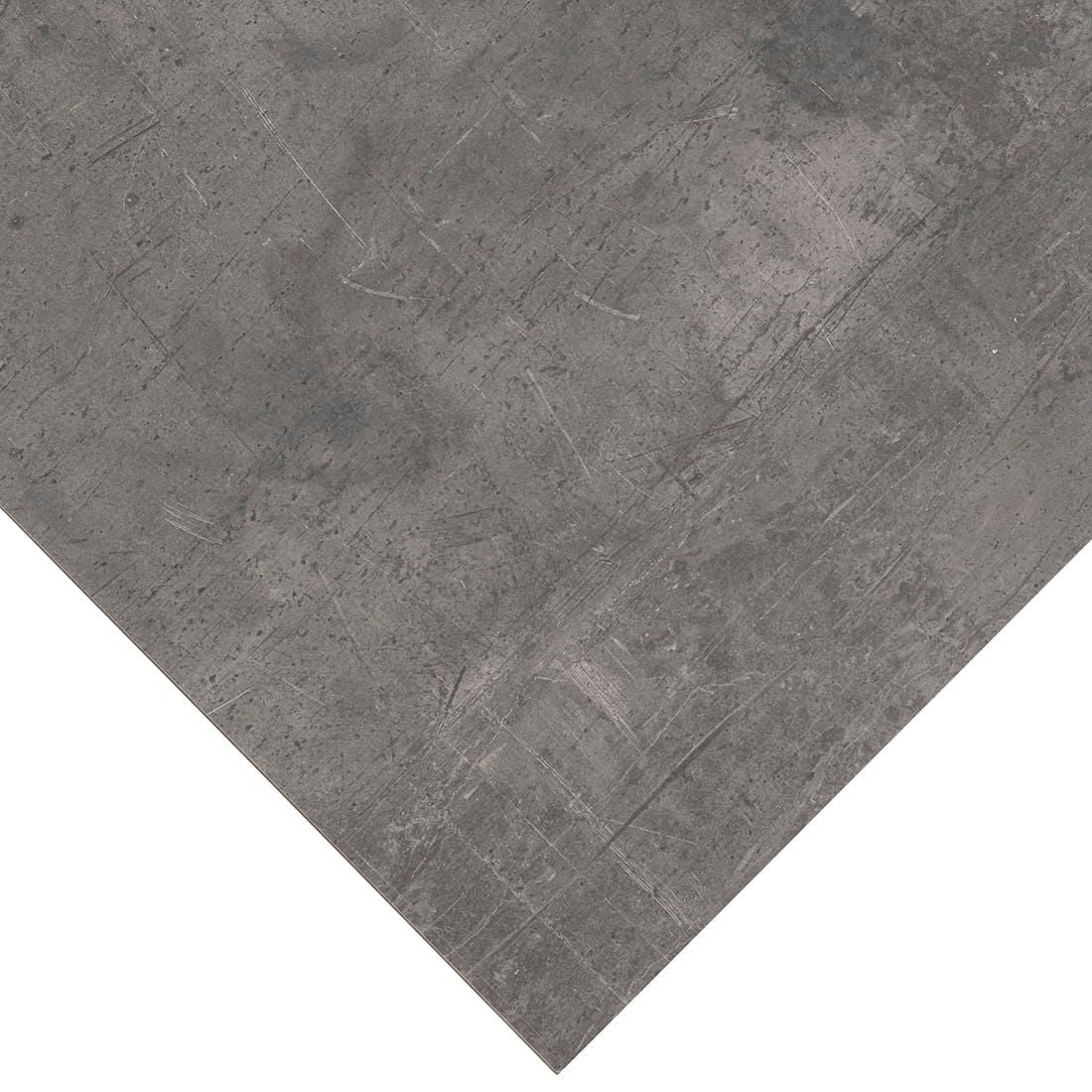 Hagebord 90x90 cm rustfritt stål/HPL sideprofil