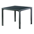 Hagebord 95x95 cm aluminium/Vivodur antrasitt forside
