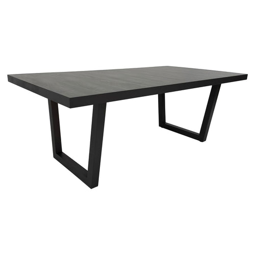 Hagebord Alice aluminium/keramikk 200x100 cm front
