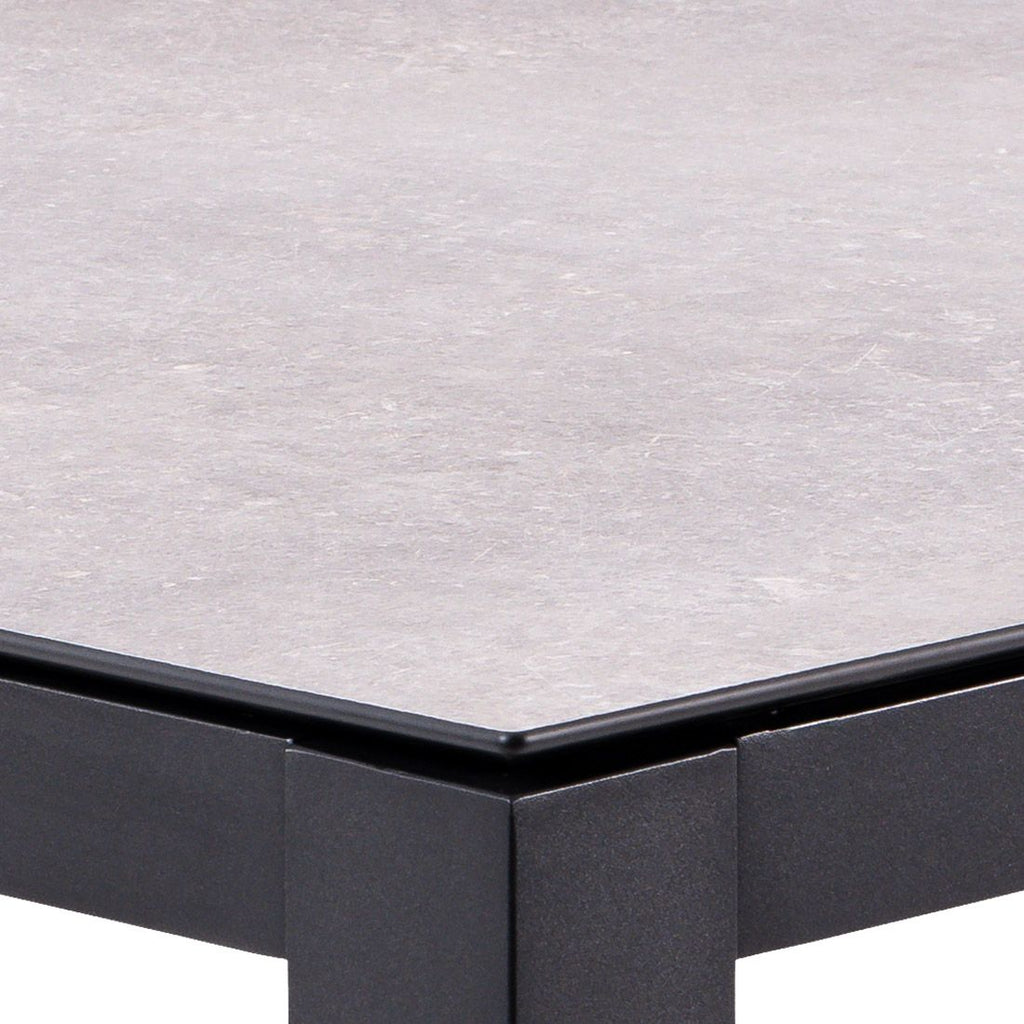 Detaljbilde av Hagebord Alus 180x100 cm aluminium HPL grå