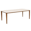 Hagebord Aspect teak og keramikk 210x100 cm fra Cane-Line for terrassebruk