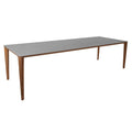 Hagebord Aspect teak og keramikk 280x100 cm - Cane-line sett forfra