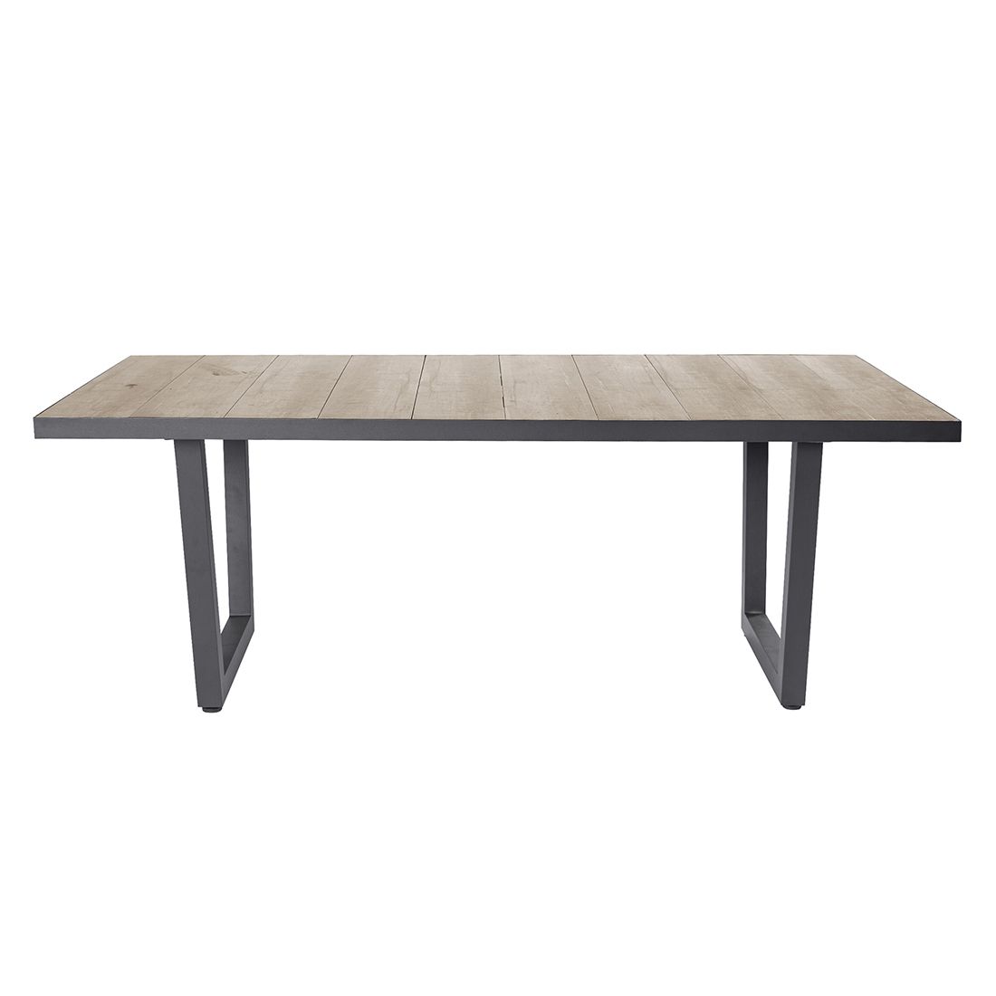 Hagebord Bailado aluminium/keramikk 200x100 cm bakside