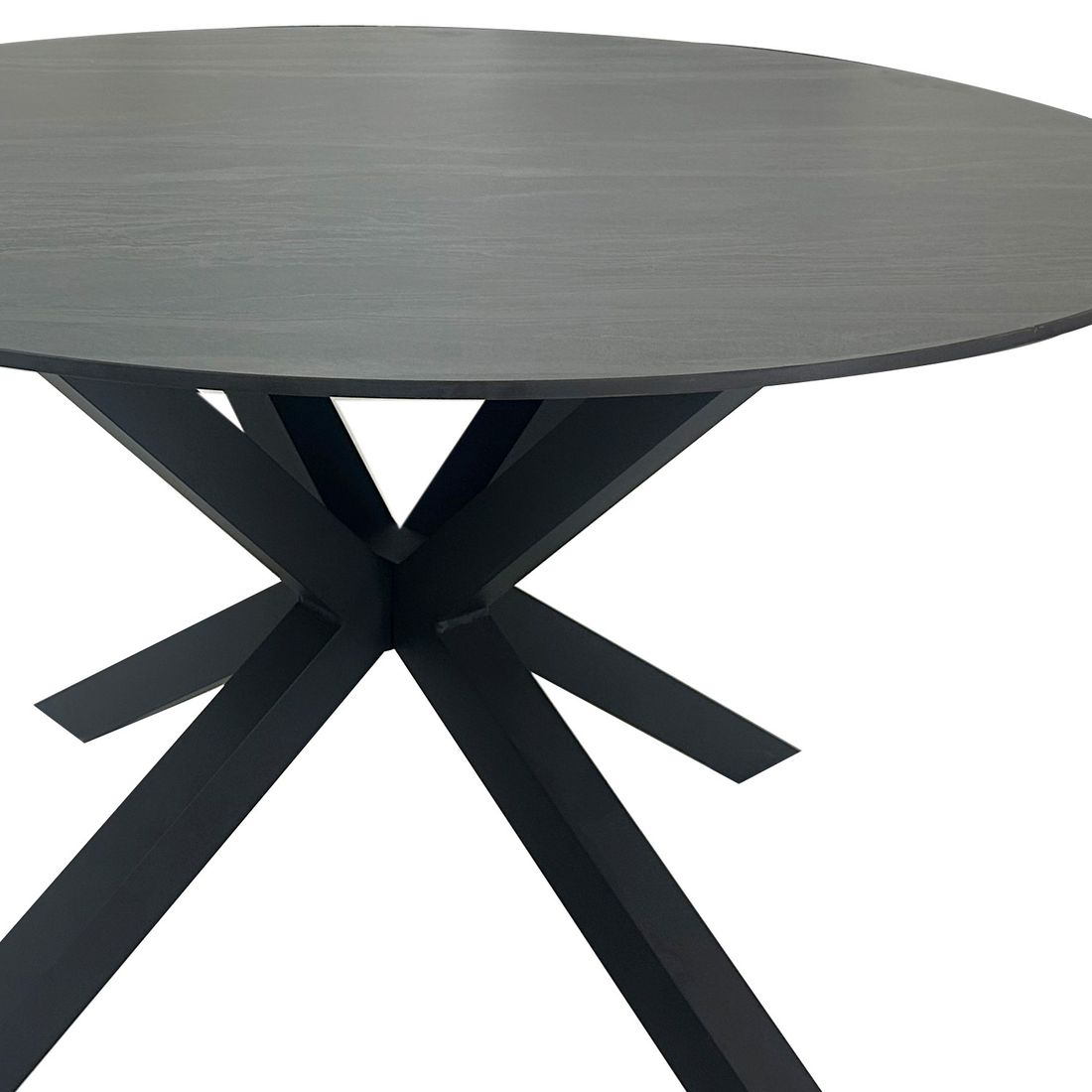 Hagebord Bari rundt aluminium/sinterstein Ø120 cm nærbilde av ben