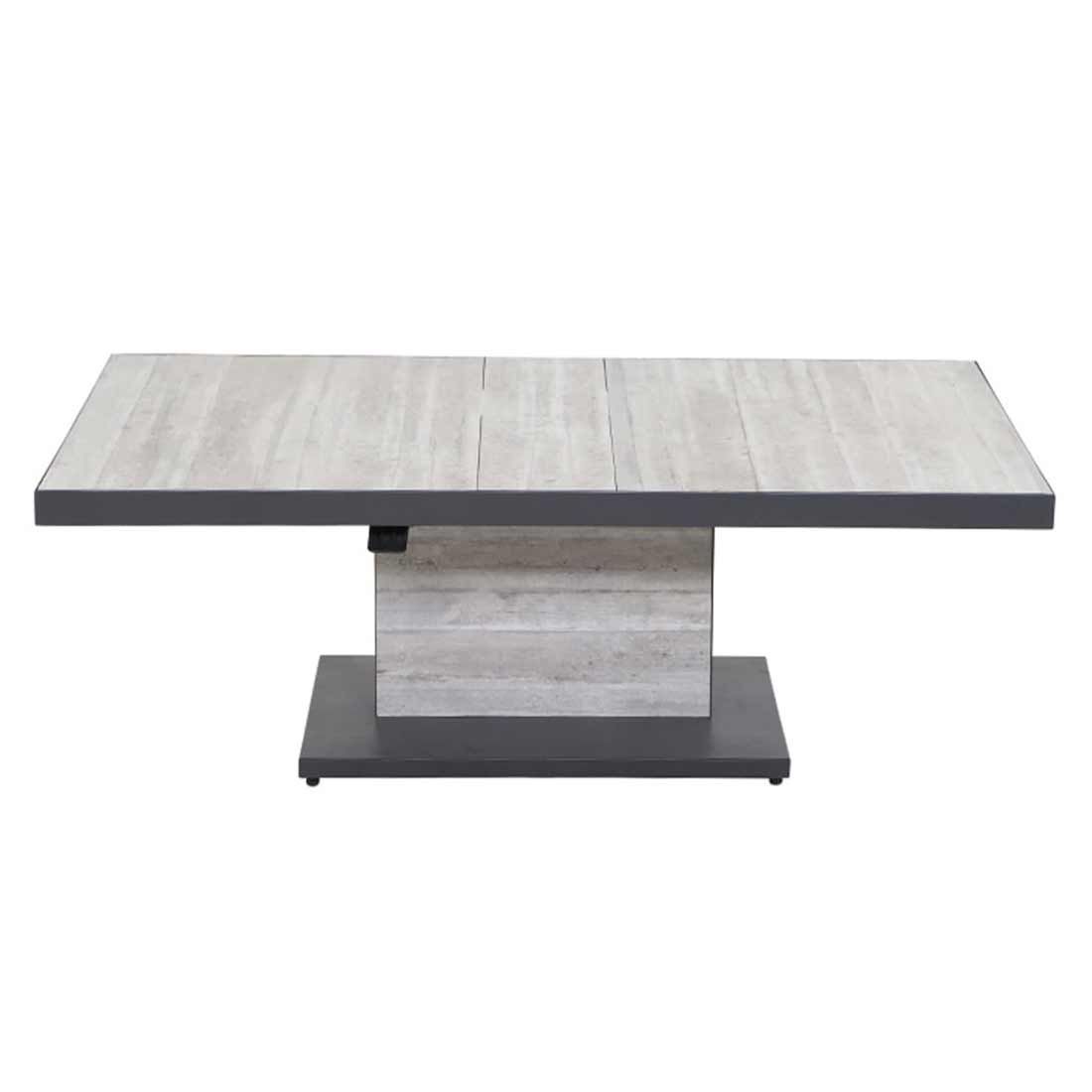 Hagebord Bellani høydejusterbart 160x90 cm bakside
