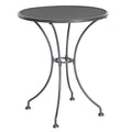 Hagebord Caffeo Ø60 cm jern jerngrå - Royal Garden forfra