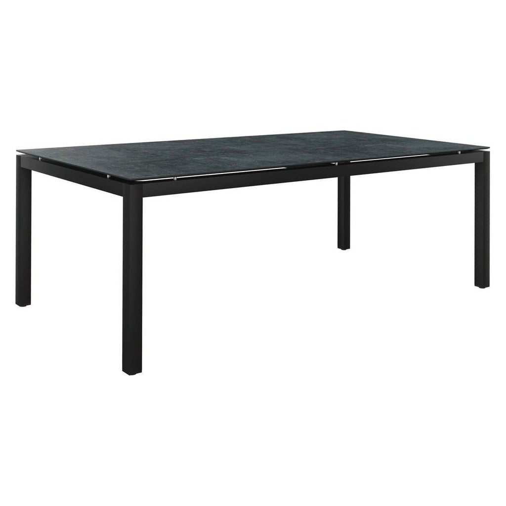 Hagebord Classic 200x100 cm aluminium Silverstar 2.0 Stern forfra