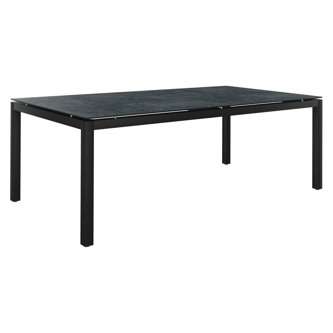 Hagebord Classic 200x100 cm aluminium Silverstar 2.0 Stern forfra