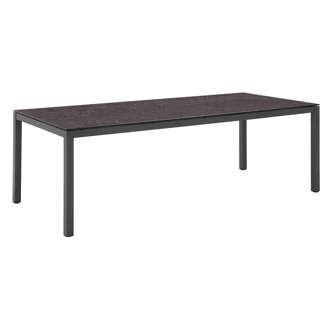 Hagebord Classic 220x100 cm aluminium HPL forfra