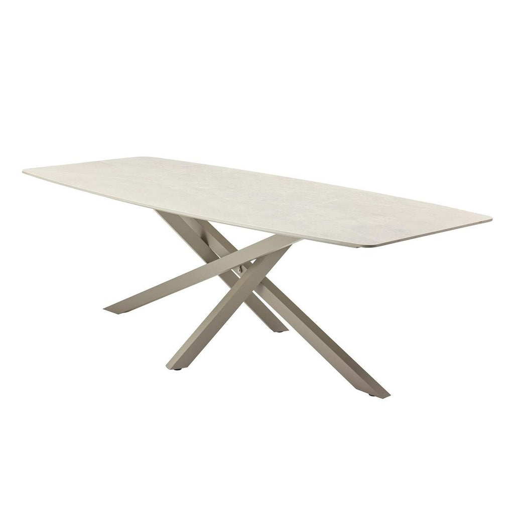 Hagebord Como 180x90cm aluminium sinterstein fra forsiden