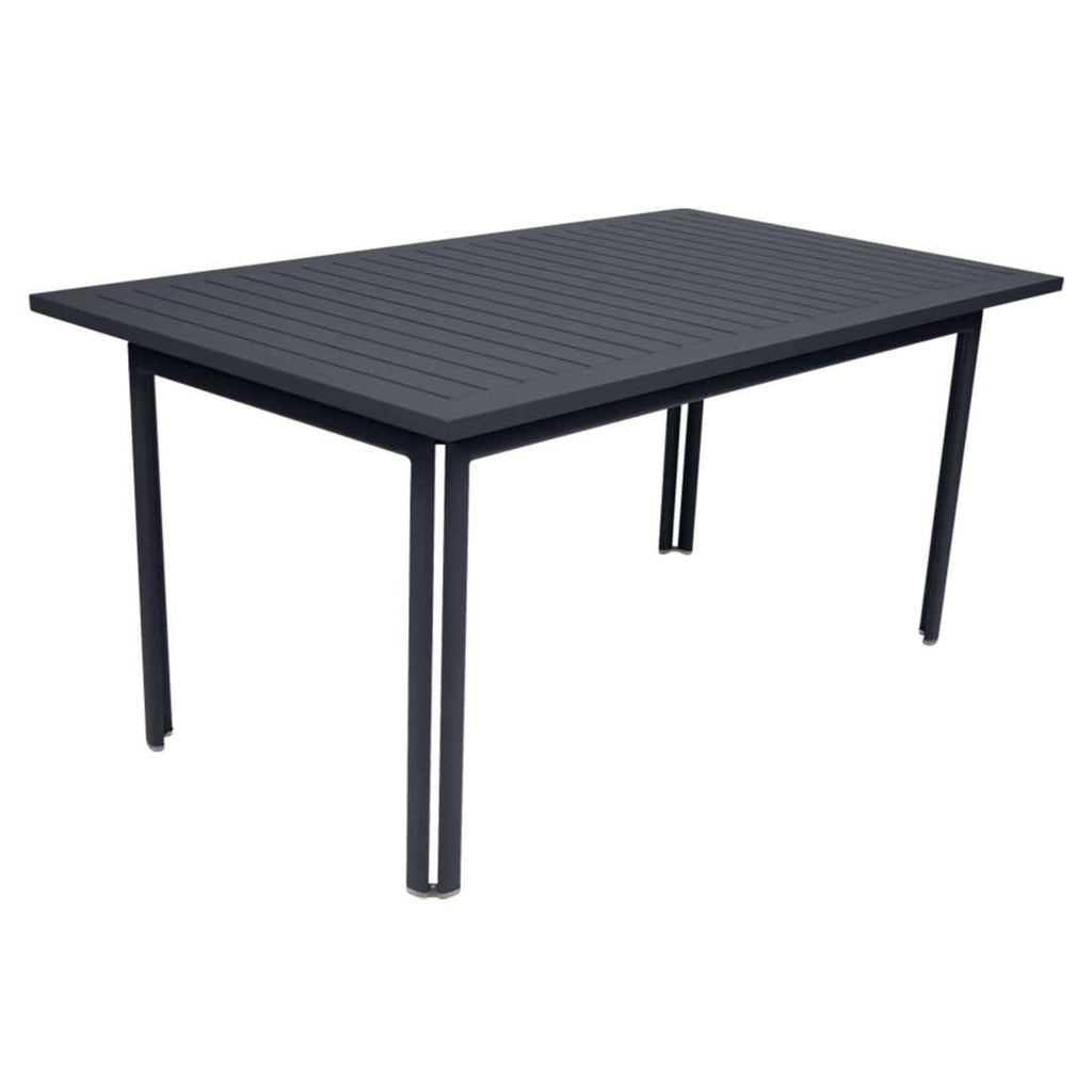 Hagebord Costa 160x80 cm aluminium antrasitt forside