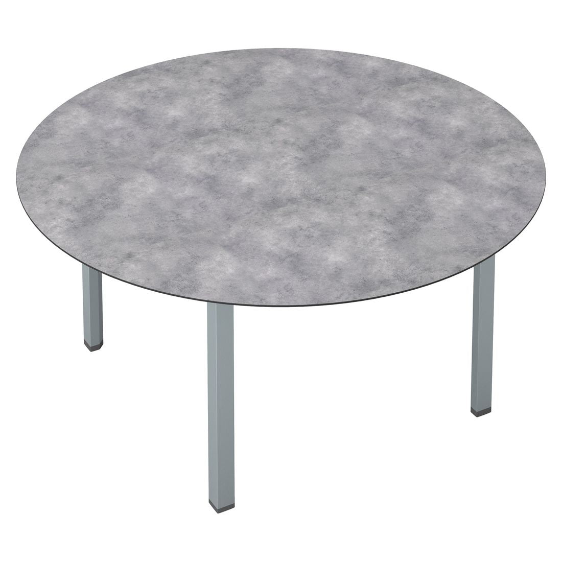 Nærbilde av bordplate på Hagebord Cubic Ø160 cm aluminium/HPL - Kettler