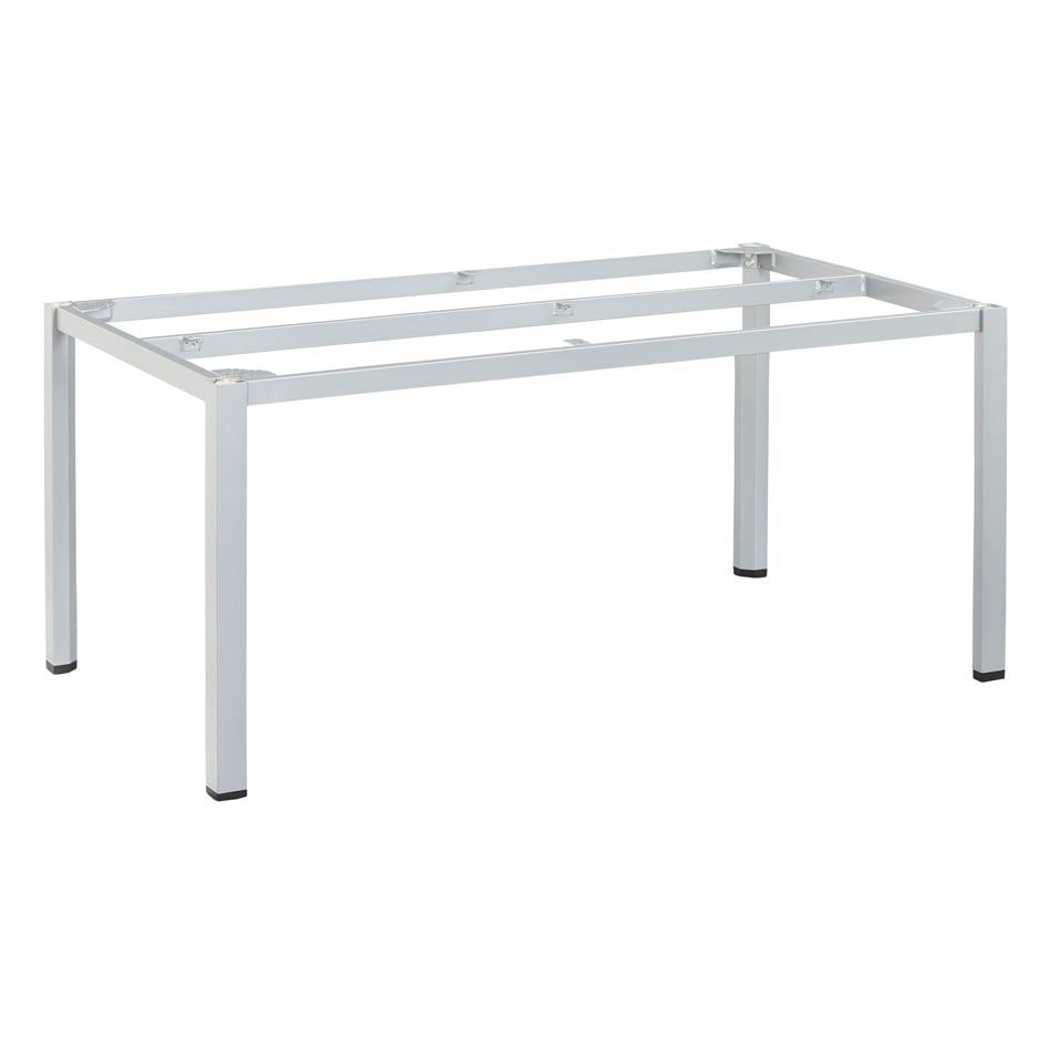 Oversikt over Hagebord Cubic 160x95 cm aluminium/Kettalux med plass til seks personer