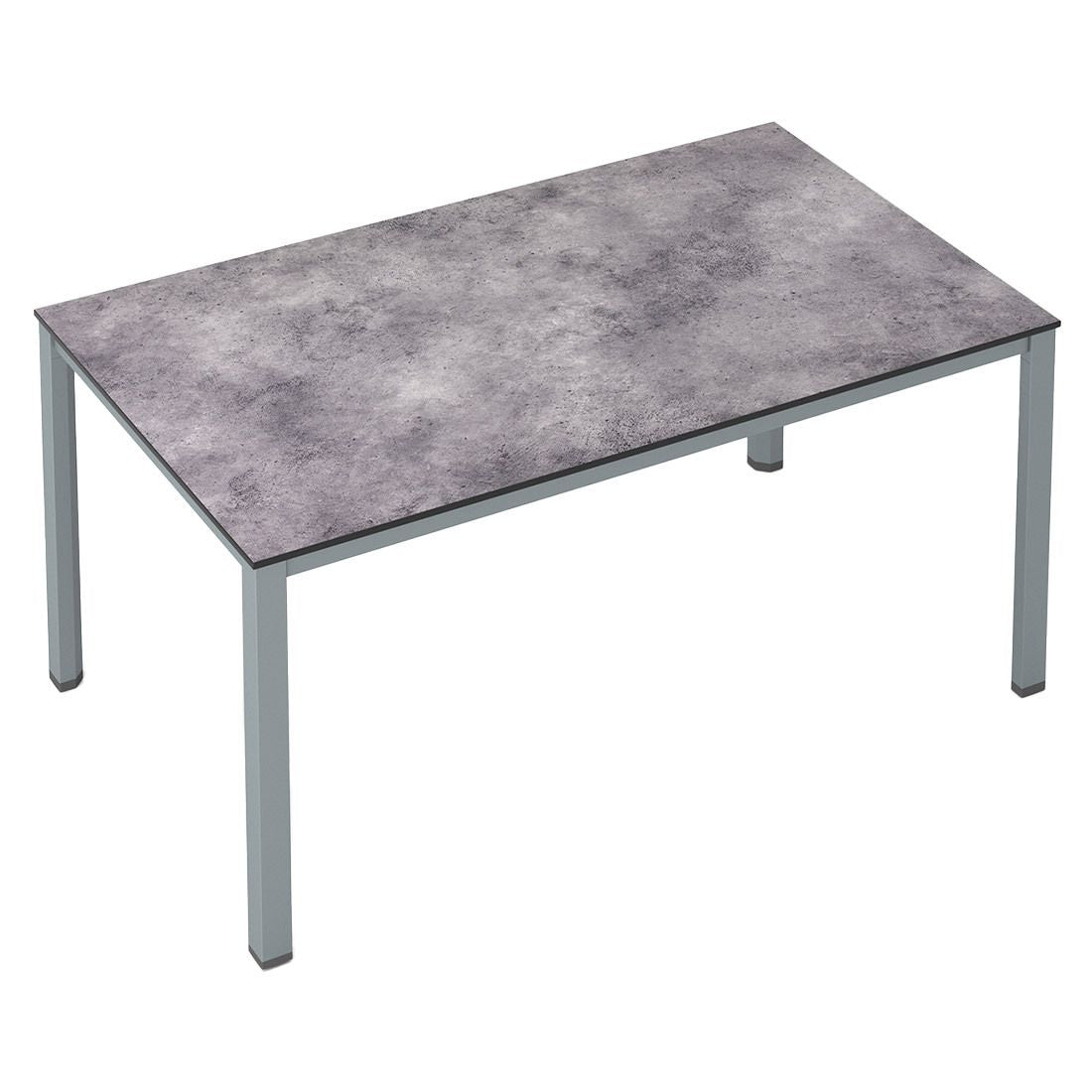 Hagebord Cubic aluminium HPL 160x95 cm Kettler bakside