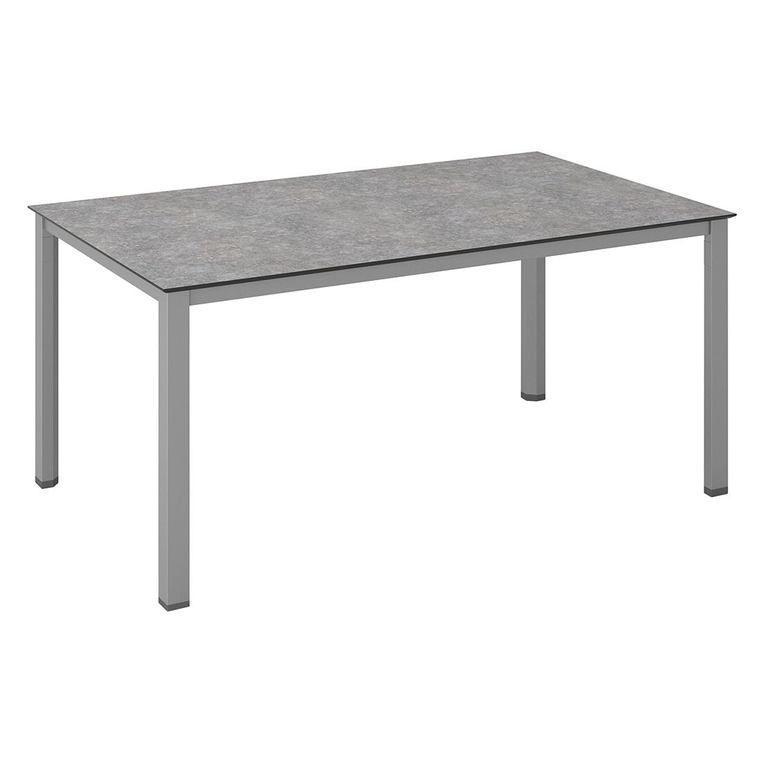 Hagebord Cubic aluminium HPL 160x95 cm Kettler forfra