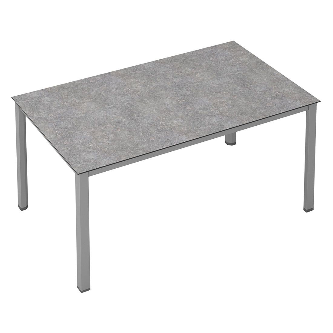 Hagebord Cubic aluminium HPL 160x95 cm Kettler bakside