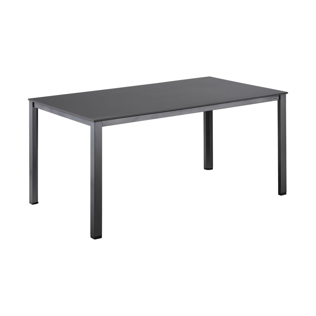 Hagebord Cubic aluminium Kettalux 160x95 cm forfra