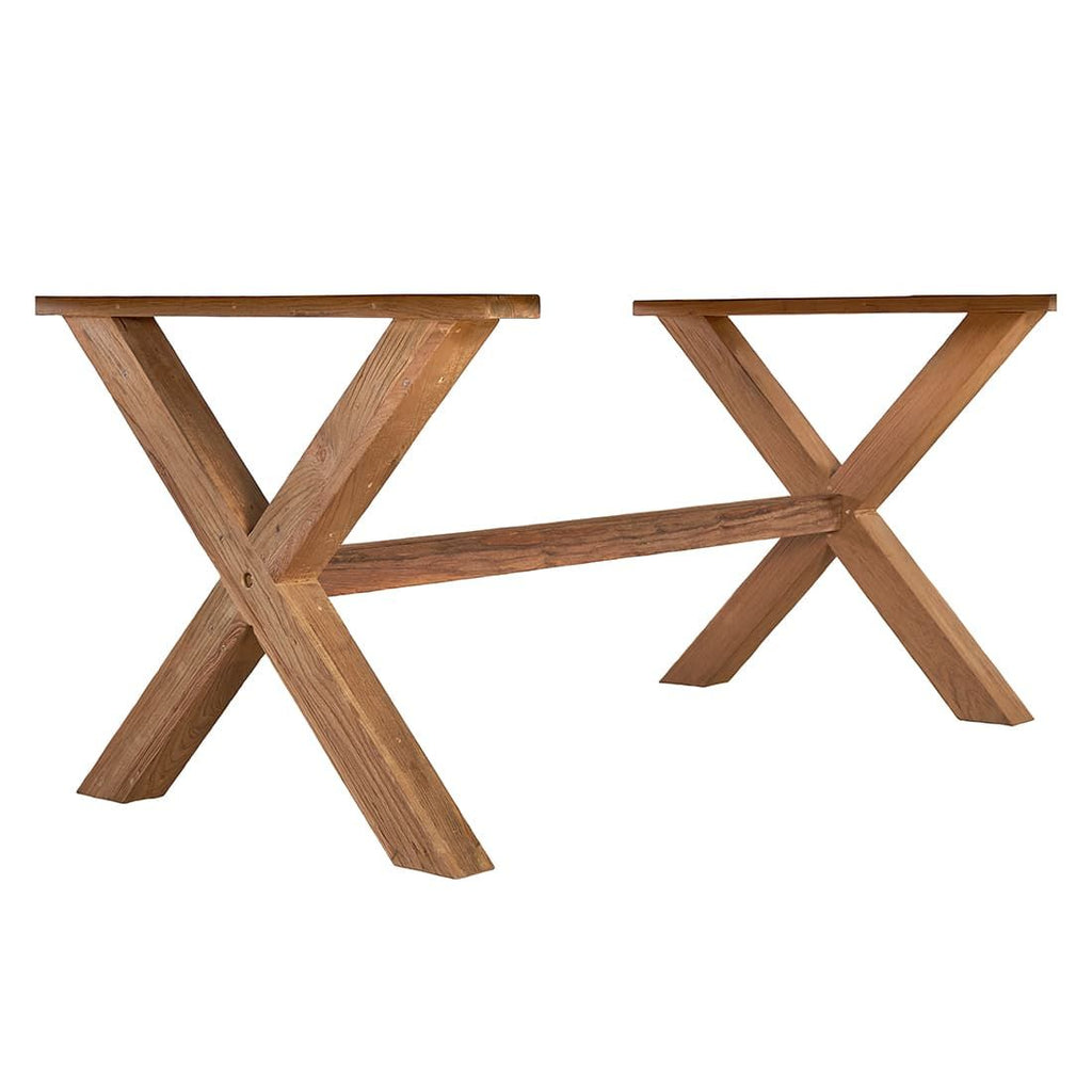 Hagebord Dublin resirkulert teak 180x100 cm med stoler rundt