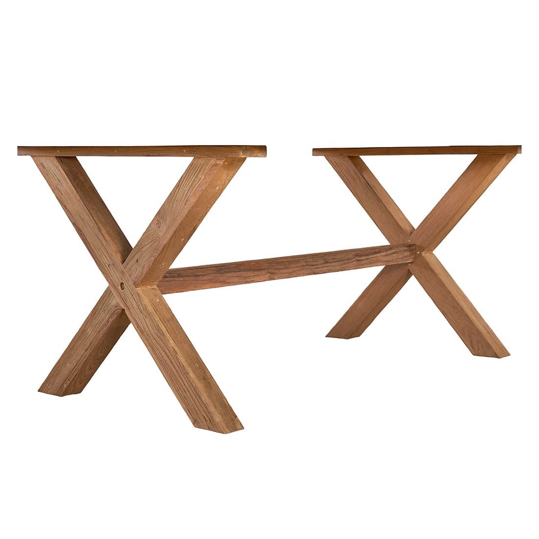 Hagebord Dublin resirkulert teak 180x100 cm med stoler rundt