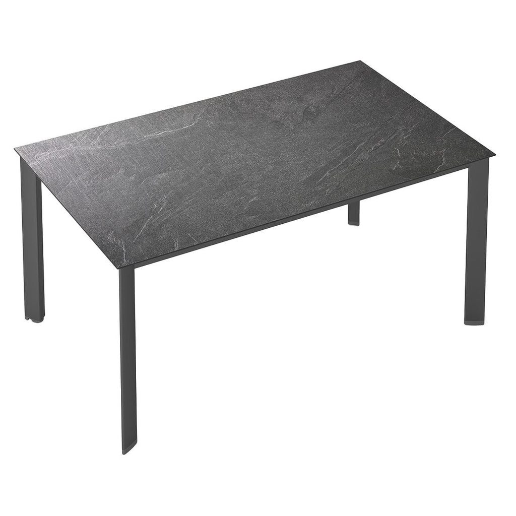 Hagebord Edge 160x95 cm aluminium HPL Kettler bakside