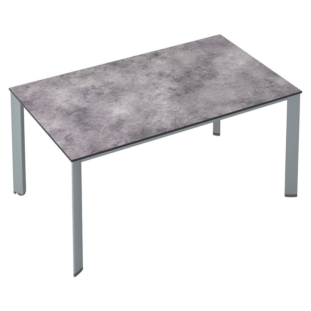 Hagebord Edge aluminium HPL 160x95 cm Kettler bakside