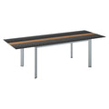 Hagebord Edge aluminium/HPL 250x97 cm - Kettler forfra