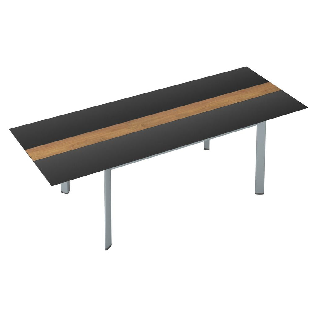 Montert Hagebord Edge aluminium/HPL 250x97 cm - Kettler i uterom