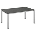 Hagebord Float aluminium Kettalux 160x95 cm forfra
