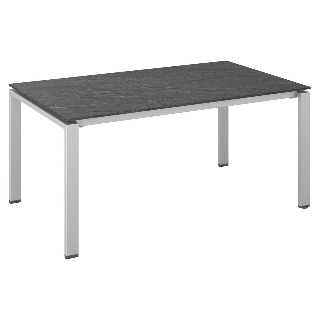 Hagebord Float aluminium Kettalux 160x95 cm forfra