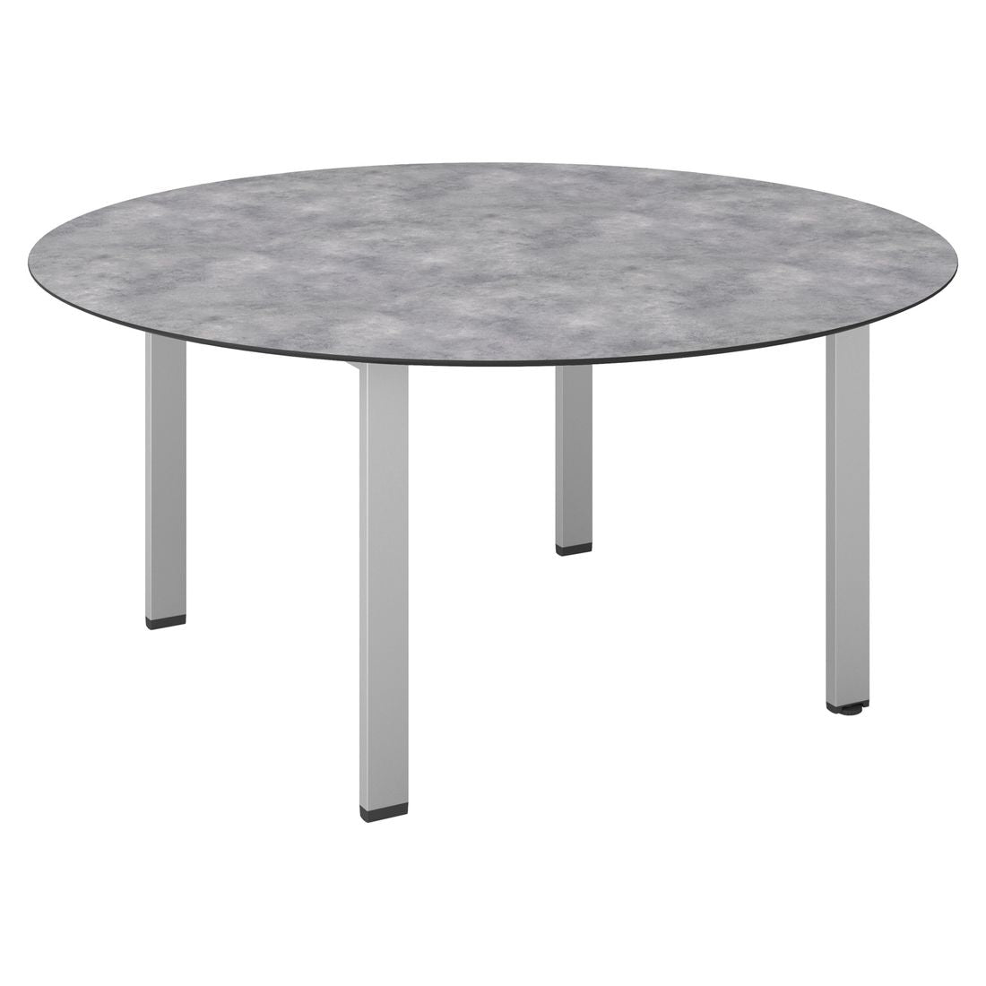 Hagebord Float rundt aluminium HPL Ø160 cm Kettler forfra