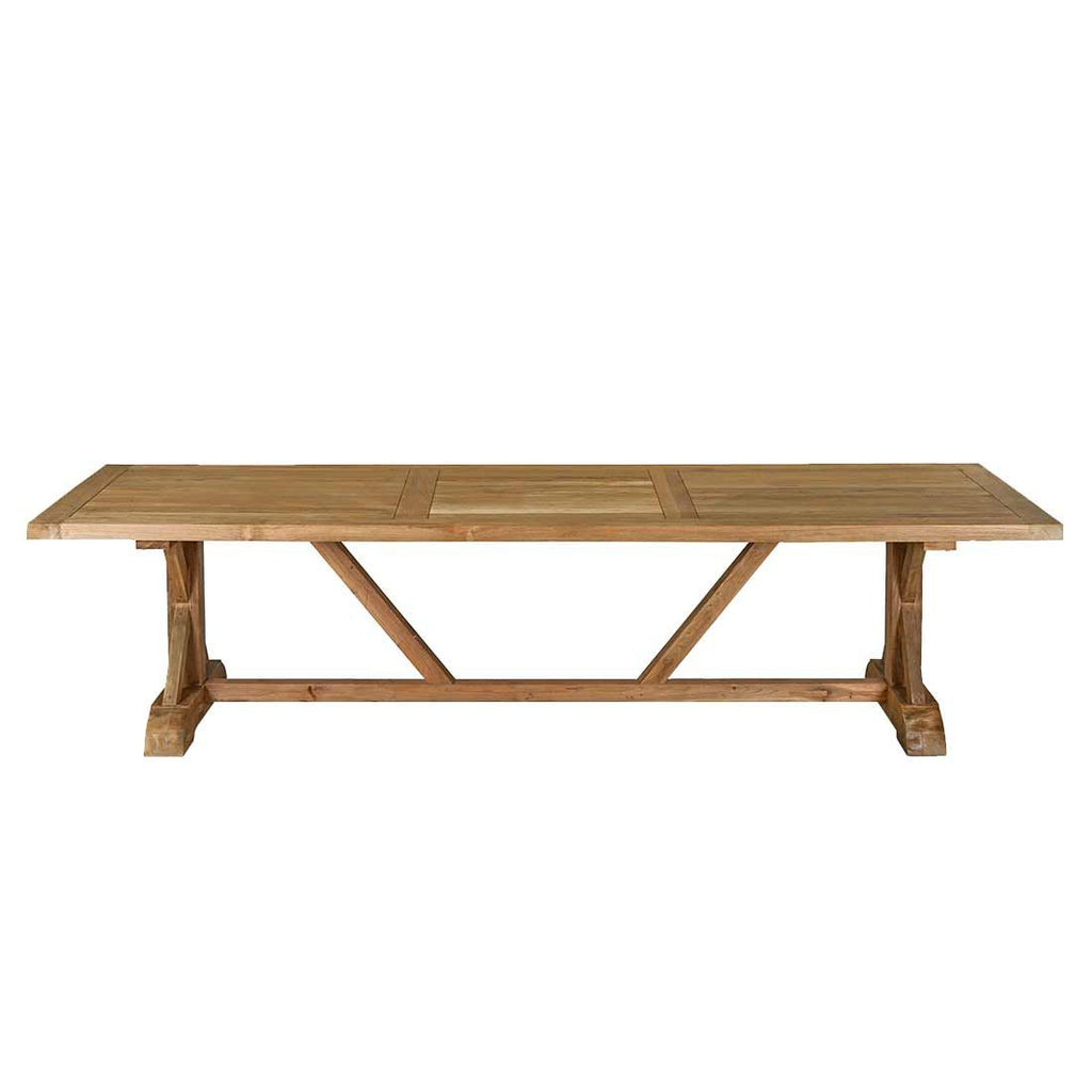 Hagebord France resirkulert teak 240x100 cm - OUTLIV bakside