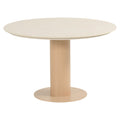 Hagebord Girona Ø120cm aluminium/keramikk - Hartman forfra