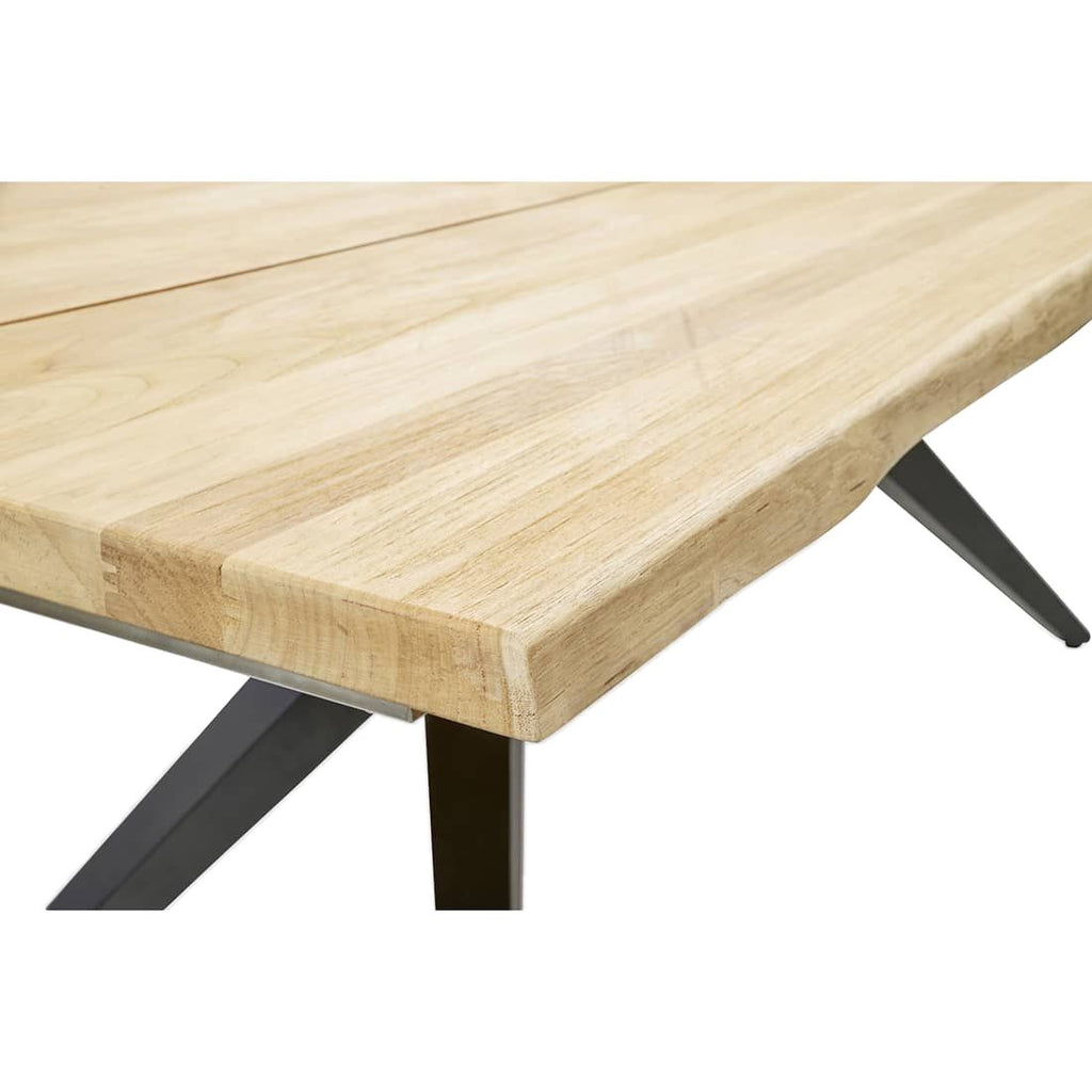 Montert Hagebord Holland aluminium/teak 220x95 cm - Musterring i hage