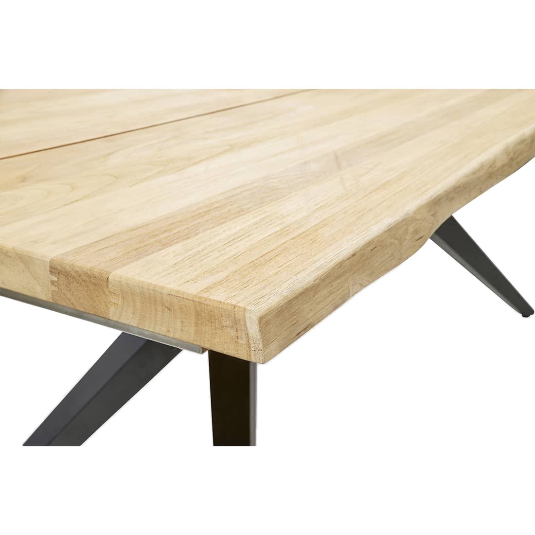 Montert Hagebord Holland aluminium/teak 220x95 cm - Musterring i hage
