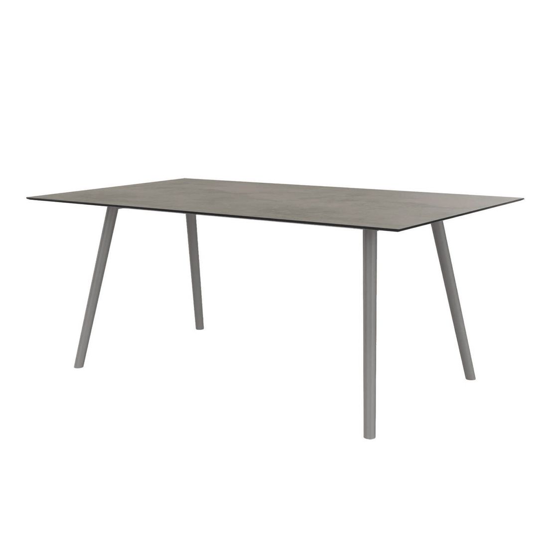 Hagebord Interno 180x100 cm aluminium Silverstar 2.0 Stern forfra